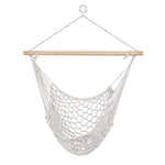 Hammock Chair Outdoor Hanging Camping Mesh Indoor Cream