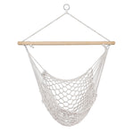 Hammock Chair Outdoor Hanging Camping Mesh Indoor Cream