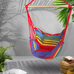 Hammock Chair Outdoor Camping Hanging Hammocks Cushion