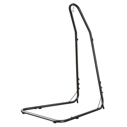 Hammock Chair Stand Heavy Duty Steel Frame Black