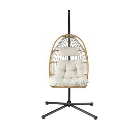 Foldable Outdoor Swing Chair 102x192cm
