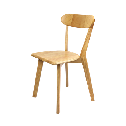Functional 6x Dining Chairs Wooden Kitchen Chair  Scandi Inspired