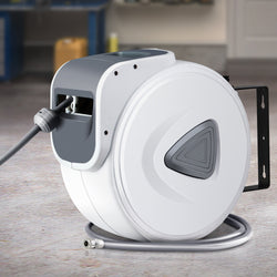 Air Hose Reel 10M Retractable Rewind Swivel Wall Mount Compressor Garage