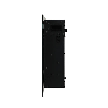 Vevare Electric Fireplace Heater Wall Mounted 3D Flame Effect 2000W