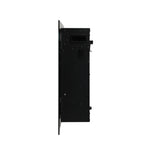 Vevare Electric Fireplace Heater Wall Mounted 3D Flame Effect 2000W
