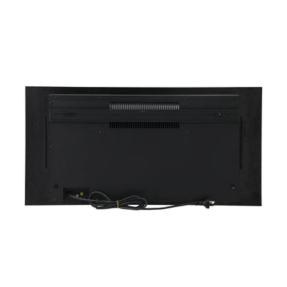 Vevare Electric Fireplace Heater Wall Mounted 3D Flame Effect 2000W