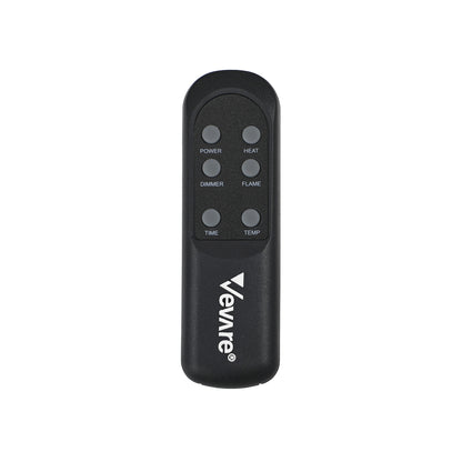Vevare Electric Fireplace Heater Wall Mounted 3D Flame Effect 2000W