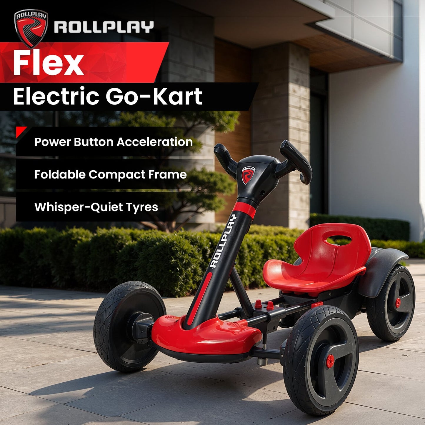 Electric Go Kart Kids 6V Foldable Ride-On | HomeAndLiving