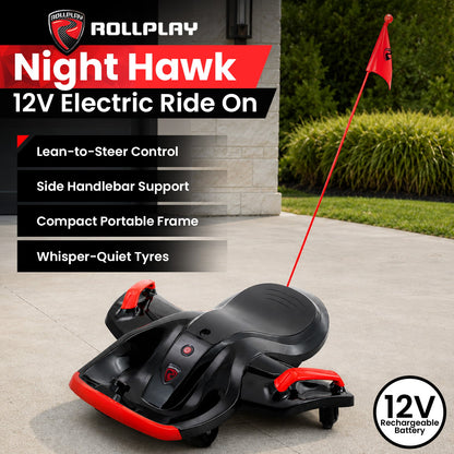 12V Electric Kids Go Kart Ride-On | HomeAndLiving - 2