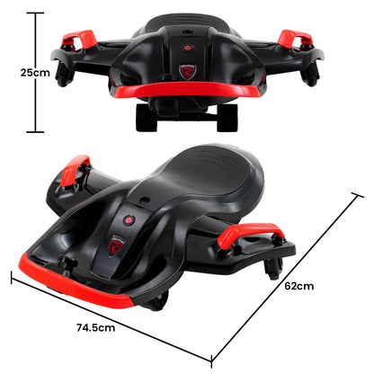 12V Electric Kids Go Kart Ride-On | HomeAndLiving - 3