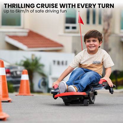 12V Electric Kids Go Kart Ride-On | HomeAndLiving - 12