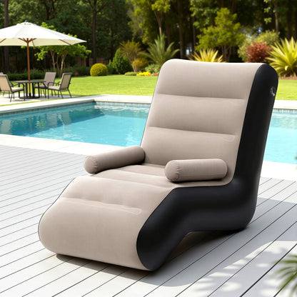 Inflatable Sofa Chair Portable 130x72x85cm