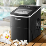 Portable Ice Cube Maker Machine 2L Home Bar Benchtop Easy Quick Black