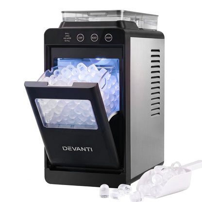 Compact Ice Maker Machine 17x31x38cm