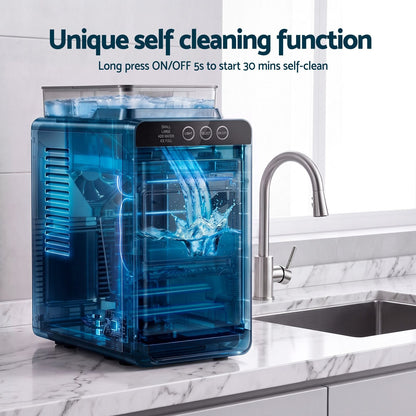 Compact Ice Maker Machine 17x31x38cm