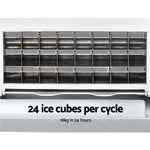 3.2L Portable Ice Cube Maker Cold Commercial Machine Stainless Steel