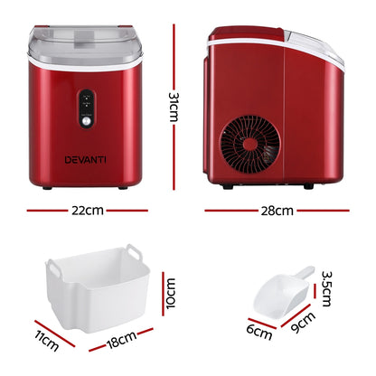 Ice Maker Machine 15kg Nugget Chewable Ice Cube