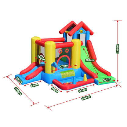 Inflatable Bounce Castle Playhouse 2350x3000x3600cm