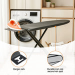 Foldable Ironing Board 6-Height Adjustable Iron Rest | HomeAndLiving