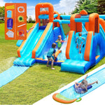 12 Play Zones Inflatable Water Slide Park Jumping Castle Bounce House