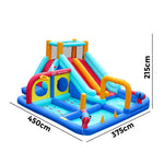 Doctor Dolphin 10-IN-1 Inflatable Water Park Dual Slides