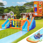 12 Play Zones Inflatable Animal Theme Jumping Castle