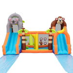 12 Play Zones Inflatable Animal Theme Jumping Castle