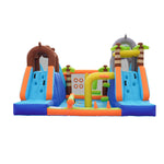 12 Play Zones Inflatable Animal Theme Jumping Castle