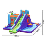 11 Play Zones Inflatable Water Slide Trampoline Bounce House Splash