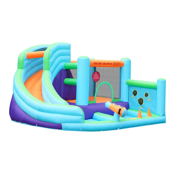  Doctor Dolphin 10-IN-1 Inflatable Water Park Bounce Castle