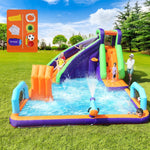 Inflatable Water Slide Bounce House Jumping Castle Park Play Pool Gift