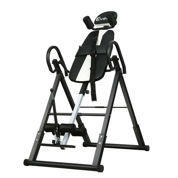  Heavy-Duty Inversion Table for Home Gym - Grey