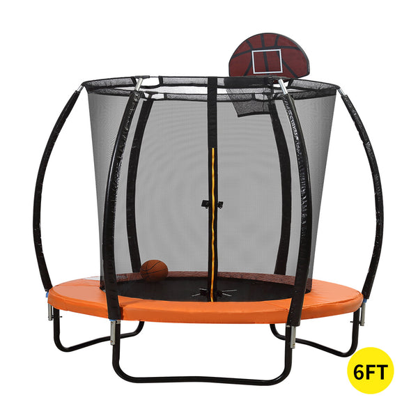  6FT Trampoline Round Trampolines 6 Feet
