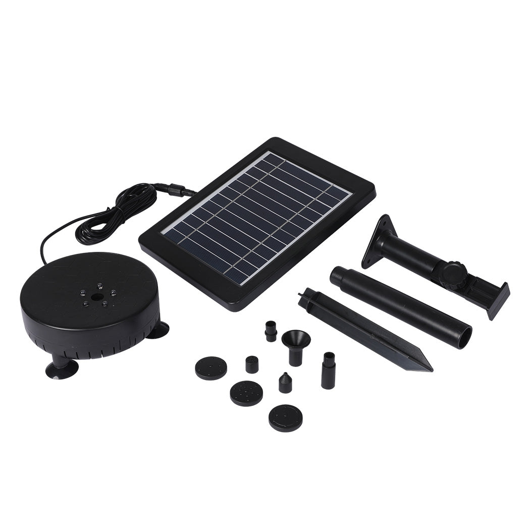 Solar Powered Water Fountain Pump Bird