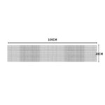20m Aluminium Gutter Mesh Guard Leaf