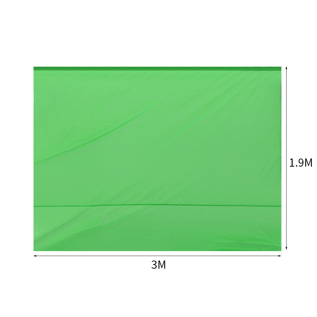 Gazebo Walls 3x1.9 Outdoor Green