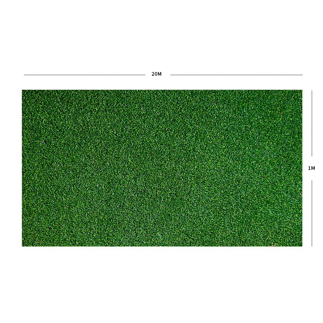 40MM Fake Artificial Grass Synthetic Natural 1x20m
