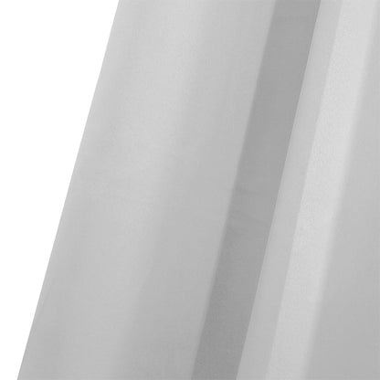 Grey 2x Blockout Curtains Panels 3 Layers