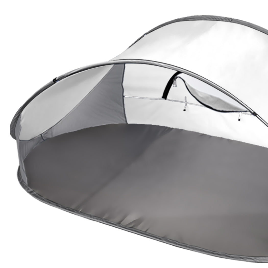Pop Up Tent Camping Beach Grey