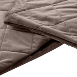 Weighted Blanket Heavy Gravity Mink - 7KGS