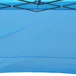 Gazebo Walls 3x1.9 Outdoor Blue