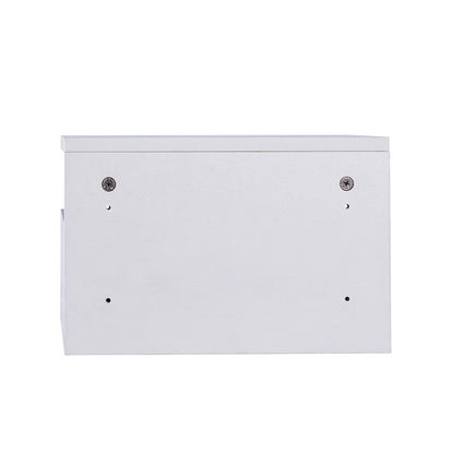 Compact 2x Bedside Tables Side Table White  Wood Finish Classic