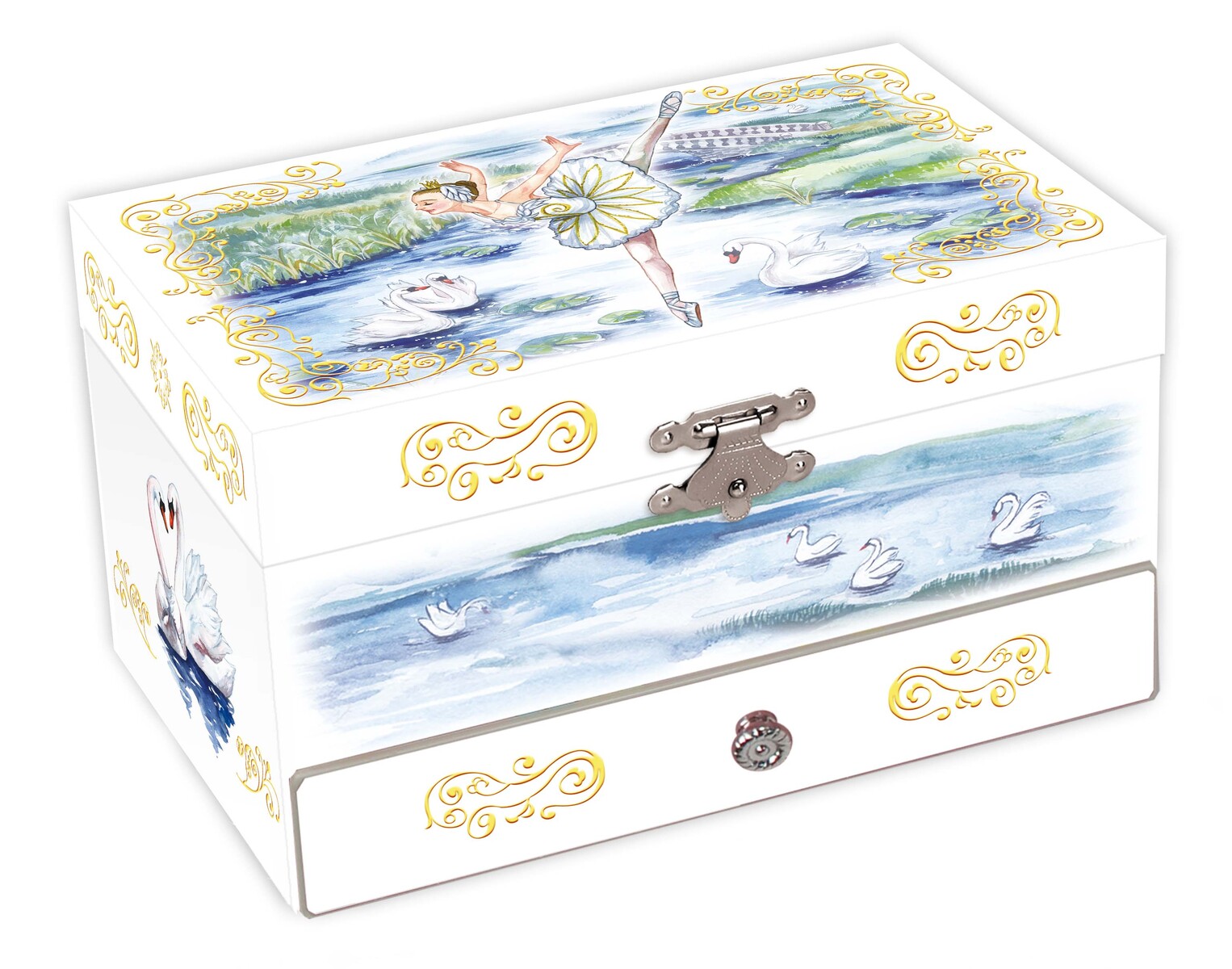 Azurea Ballerina Heirloom Music Box