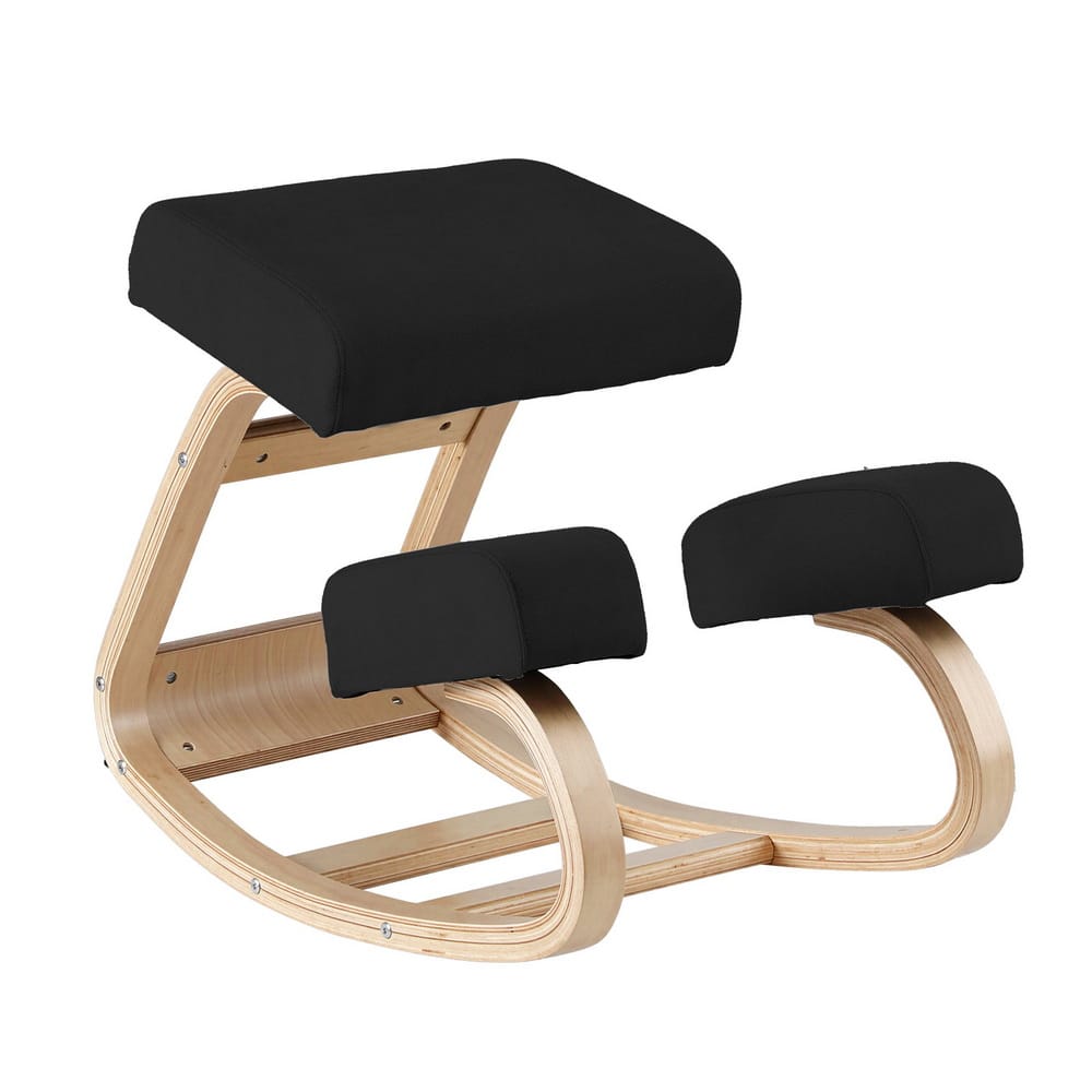 Ergonomic Kneeling Chair Black 43x71x56.5cm