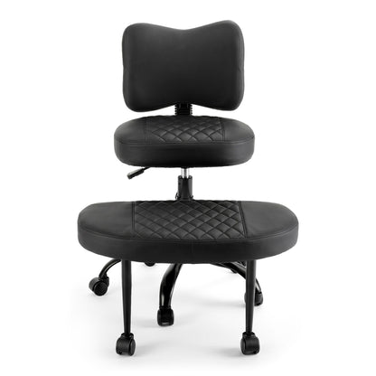 Kneeling Chair Ergonomic Meditation Office Seat | HomeAndLiv - 4