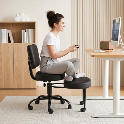 Kneeling Chair Ergonomic Meditation Office Seat | HomeAndLiv - 5