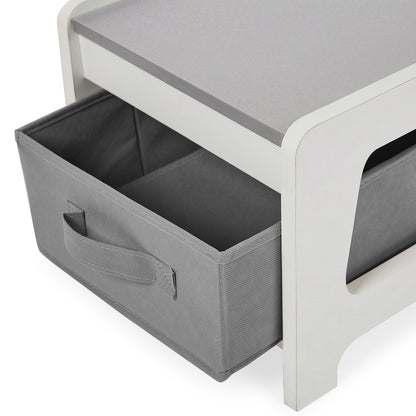 Kids Chalkboard Table Chair Set Storage | HomeAndLiving