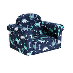 Kids Sofa 2 Seater Children Flip Open Couch Lounger Armchair Soft