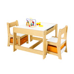 Multi-functional Kids Activity Playset with Study Desk and Storage