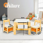 Multi-functional Kids Activity Playset with Study Desk and Storage